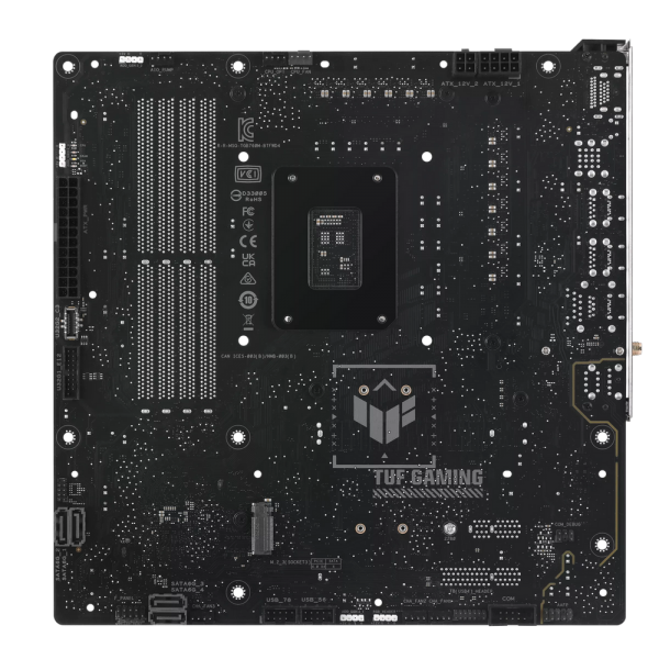 Материнская плата ASUS TUF GAMING B760M-BTF WIFI D4 LGA1700 mATX 4xDDR4 2xPCIEx16 PCIEx1 3xM.2 DP HDMI 2.5GLAN WiFi 6