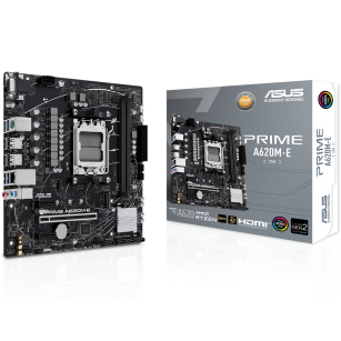 Материнская плата ASUS PRIME A620M-E-CSM AM5 mATX 2xDDR5 PCIEx16 2xPCIEx1 M.2 DP HDMI VGA GLAN