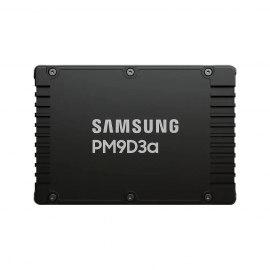 Твердотельный накопитель SSD Samsung MZWL6960HFJA-00AW7 2.5 U.2, 960GB, PM9D3a, 12000/1700 MB/s, 1050k/75k IOPS, NVME Gen 4, 1DWPD (5Y), 7mm (836459)