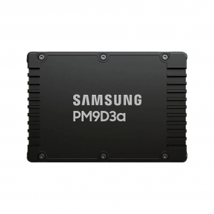 Твердотельный накопитель SSD Samsung MZWL6960HFJA-00AW7 2.5 U.2, 960GB, PM9D3a, 12000/1700 MB/s, 1050k/75k IOPS, NVME Gen 4, 1DWPD (5Y), 7mm (836459)