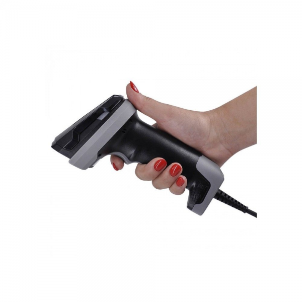Сканер штрих-кода MERTECH ручной проводной 2420 P2D 1D/2D USB , RS232 черный IP65 (4231)