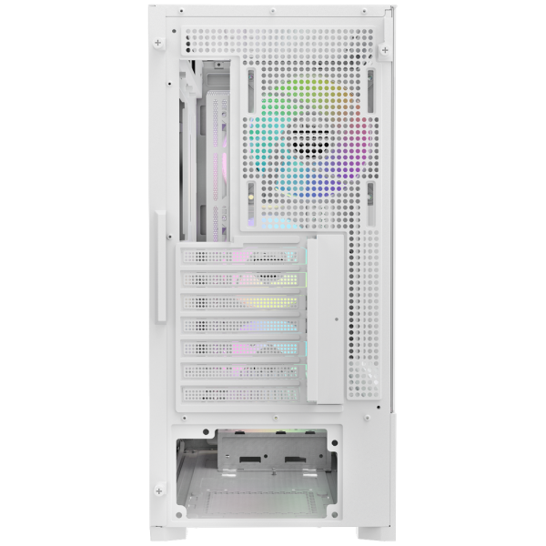 Корпус для ПК Ocypus Delta-C70-WHG400XX-GL Case Delta C70 WH ARGB EATX / win / white / 4 ARGB fans / no PSU