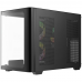 Корпус для ПК Ocypus Iota-C50-BKD300CD-GL Case Iota C50 BK Curve ARGB Digital mATX /win /black / 3 ARGB fans/ no PSU / Tempered Glass