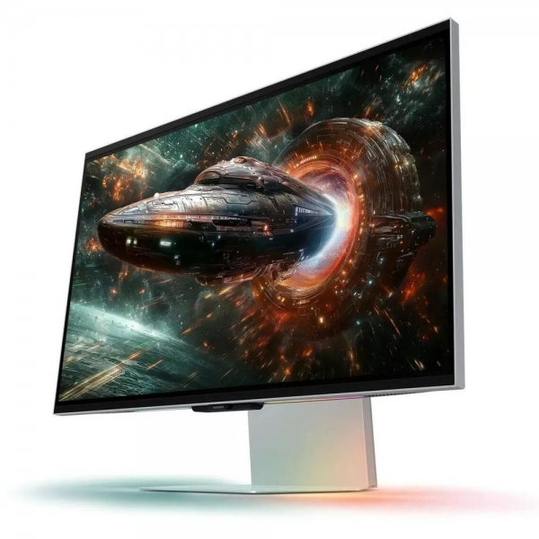 Монитор 27" SAMSUNG S27FG900XI Odyssey 3D G90XF UHD IPS, 3840x2160, 165Hz, 1ms, 350сd/m, 1000:1, HDR10 | 2xHDMI(2.1), DP(1.4), 2xUSB3.1 | HAS, Pivot, ExPSU, Speakers, Vesa 100, Silver