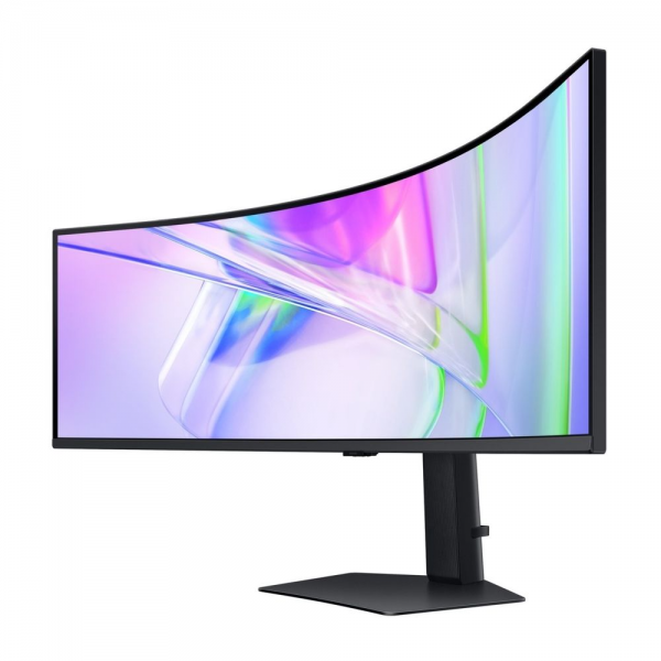 Монитор 49" SAMSUNG S49C950UAI ViewFinity S9 S95UC DQHD Curved VA, 5120x1440, 120Hz, 5ms, 350сd/m, 3000:1, HDR10 | 2xHDMI(2.0), DP(1.4), Type-C(PD-90W), 3xUSB3.0, RJ45 | HAS, Swivel, InPSU, Speakers, Vesa 100, Black