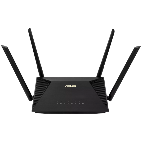 Маршрутизатор ASUS RT-AX1800U WiFi 6 3х1G USB 1201+574Mbps 5GHz/2.4GHz