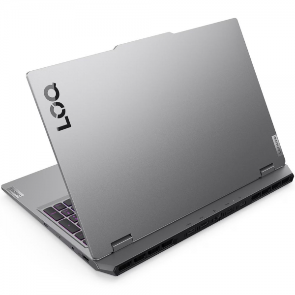 Ноутбук Lenovo LOQ 15AHP10 AMD Ryzen 7 250/16Gb (1*16 D5)/SSD512Gb/RTX5060 8Gb (100W)/15.6"/IPS/FHD/1920x1080/144Hz/Win11 (SL English)/RJ-45/Luna Grey/2.4kg
