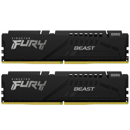 Модуль памяти Kingston 32GB DDR5 5200 DIMM FURY Beast Black KF552C40BB2-32