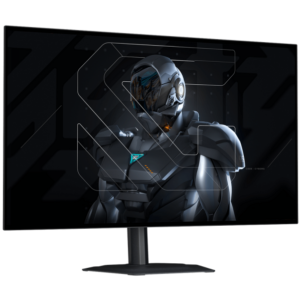 Монитор 26.5" Gigabyte MO27Q28GR EK Black (WOLED, 2560 x 1440, 280Hz, 10bit (1.07B), 0,03ms, 335cd/m (1500cd/m пиковая), 1.5M:1, 2xHDMI-2.1, DP-1.4, 3xUSB3.2, USB Type-C (18W), Pivot)