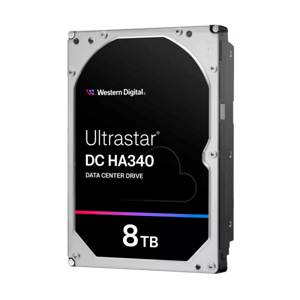 Жесткий диск серверный Western Digital 3.5" 8TB WD (WUS721208BLE6L4) SATA 6Gb/s, 7200rpm, 256MB 0B47078