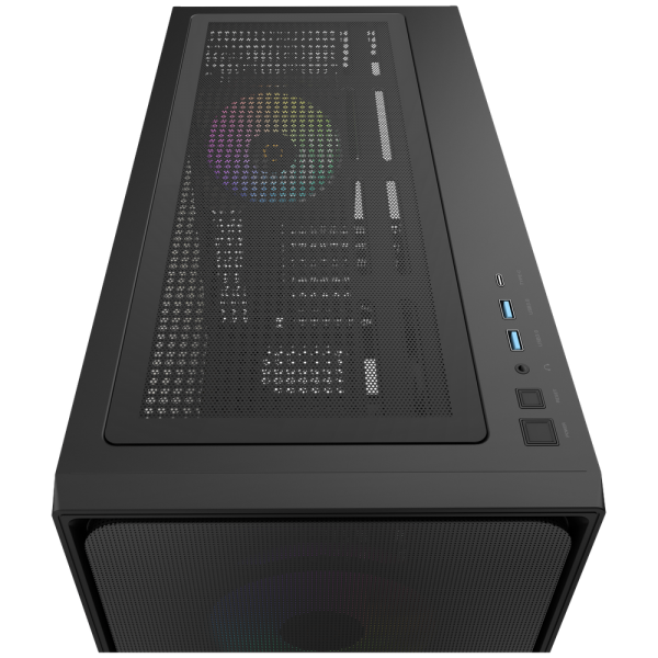 Корпус для ПК Ocypus Case Delta C70 BK ARGB EATX / win / black / 4 ARGB fans /no PSU Delta-C70-BKG400XX-GL