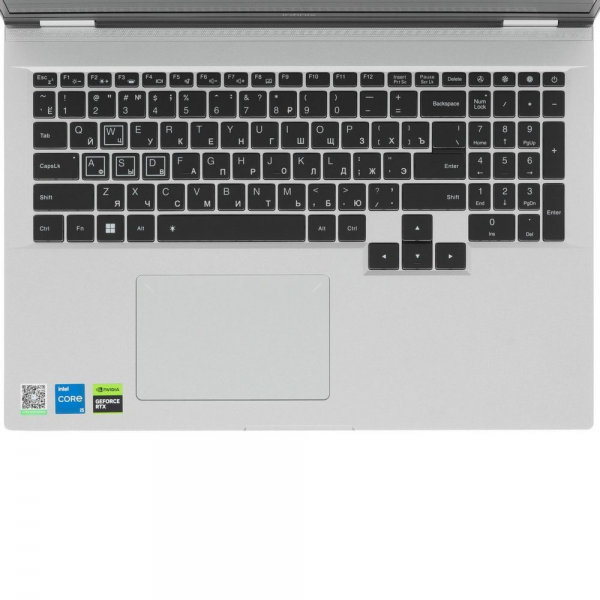 Ноутбук Infinix GTBook GL614 Intel Core i5-13420H/16Gb (soldered D5)/SSD512Gb/RTX5060 8Gb (90W)/16"/IPS/WQXGA/2560x1600/120Hz/NoOS/Silver/1.99kg