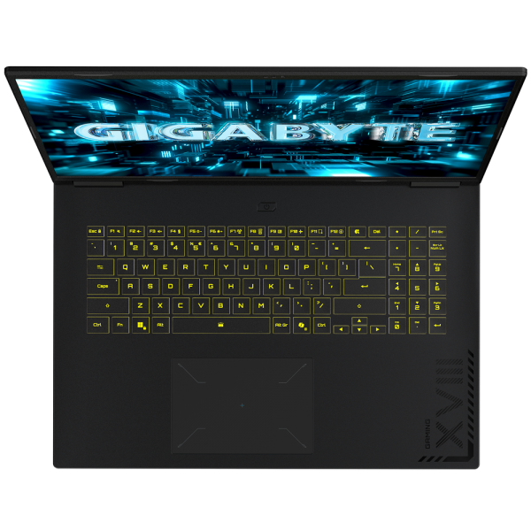 Ноутбук Gigabyte Gaming A18 PRO DYJ Intel Core 7 240H/32Gb (soldered D5)/SSD1Tb/RTX5080 16Gb (115W)/18"/IPS/WQXGA/2560x1600/165Hz/NoOS/RJ-45/Black/2.9kg