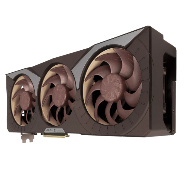 Видеокарта ASUS RTX5080 NOCTUA OC 16GB GDDR7 256bit 3xDP 2xHDMI 3FAN RTL (RTX5080-O16G-NOCTUA)