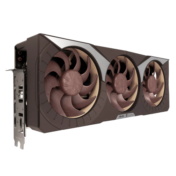 Видеокарта ASUS RTX5080 NOCTUA OC 16GB GDDR7 256bit 3xDP 2xHDMI 3FAN RTL (RTX5080-O16G-NOCTUA)