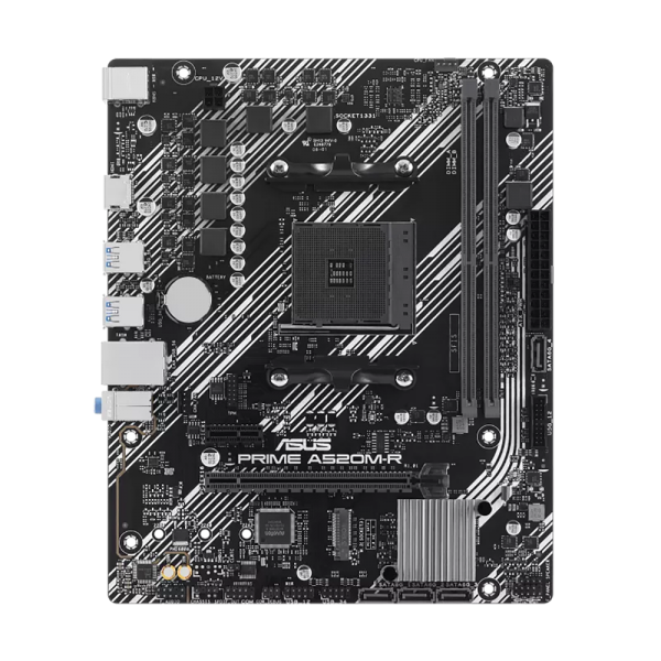 Материнская плата ASUS PRIME A520M-R AM4 mATX 2xDDR4 PCIEx16 PCIEx1 M.2 HDMI GLAN