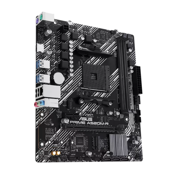 Материнская плата ASUS PRIME A520M-R AM4 mATX 2xDDR4 PCIEx16 PCIEx1 M.2 HDMI GLAN