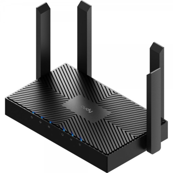 Двухдиапазонный гигабитный роутер Wi-Fi 6 AX3000 с поддержкой Mesh чипсет: MediaTek (MT7981BA, MT7976CN, MT7531AE), стандарты Wi-Fi: 802.11a/b/g/n/ac/ax, скорость Wi-Fi: до 574 Мбит/с (2,4 ГГц) + до 2402 Мбит/с (5 ГГц), 4 порта 10/100/1000 Мбит/с, 4 несъё