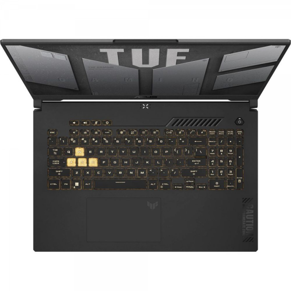 Ноутбук ASUS TUF Gaming F17 FX707VJB-HX100 Intel Core 5 210H/16Gb (1*16 D5)/SSD512Gb/RTX3050 6Gb (65W)/17.3"/IPS/FHD/1920x1080/144Hz/NoOS/RJ-45/Grey/2.6kg