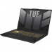 Ноутбук ASUS TUF Gaming F17 FX707VJB-HX100 Intel Core 5 210H/16Gb (1*16 D5)/SSD512Gb/RTX3050 6Gb (65W)/17.3"/IPS/FHD/1920x1080/144Hz/NoOS/RJ-45/Grey/2.6kg