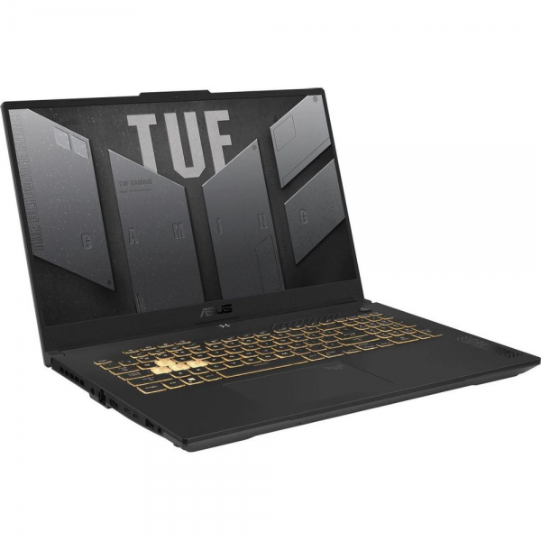 Ноутбук ASUS TUF Gaming F17 FX707VJB-HX100 Intel Core 5 210H/16Gb (1*16 D5)/SSD512Gb/RTX3050 6Gb (65W)/17.3"/IPS/FHD/1920x1080/144Hz/NoOS/RJ-45/Grey/2.6kg