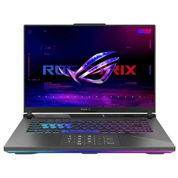 Ноутбук ASUS ROG Strix G16 G614PR-RV089 AMD Ryzen 9 8940HX/32Gb (2*16 D5)/SSD1Tb/RTX5070 Ti 12Gb (140W)/16"/IPS/WUXGA/1920x1200/165Hz/NoOS/RJ-45/Grey/2.5kg