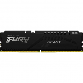 Модуль памяти Kingston 32GB DDR5 5600 DIMM FURY Beast Black Gaming Memory KF556C36BBE2-32 Non-ECC,  CL36