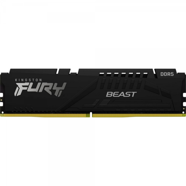 Модуль памяти Kingston 32GB DDR5 5600 DIMM FURY Beast Black Gaming Memory KF556C36BBE2-32 Non-ECC, CL36