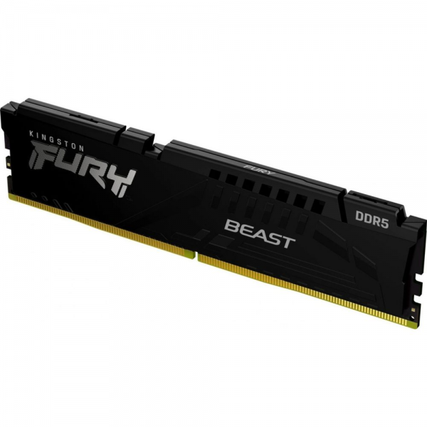 Модуль памяти Kingston 32GB DDR5 5600 DIMM FURY Beast Black Gaming Memory KF556C36BBE2-32 Non-ECC, CL36