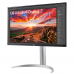 Монитор 27" LG 27UP850K-W IPS, 3840x2160, 60Hz, 5ms, 400сd/m, 1200:1, HDR10 | 2xHDMI(2.0), DP(1.4), Type-C(PD-90W), 2xUSB3.0 | HAS, Swivel, ExPSU, Speakers, Vesa 100, Black/Silver