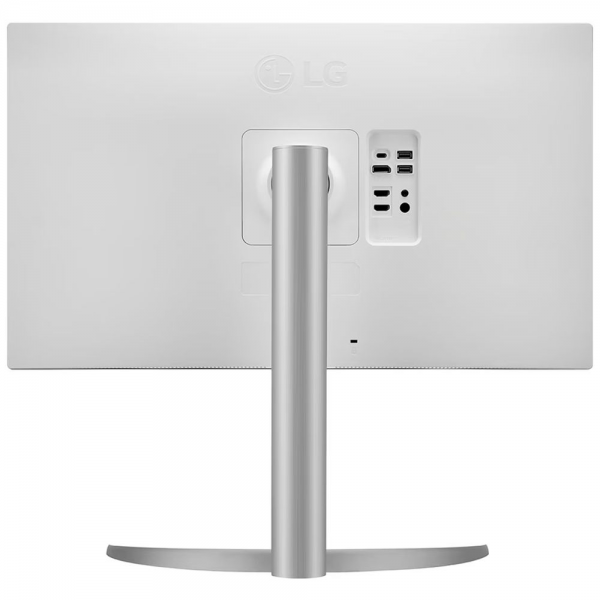 Монитор 27" LG 27UP850K-W IPS, 3840x2160, 60Hz, 5ms, 400сd/m, 1200:1, HDR10 | 2xHDMI(2.0), DP(1.4), Type-C(PD-90W), 2xUSB3.0 | HAS, Swivel, ExPSU, Speakers, Vesa 100, Black/Silver