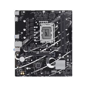Материнская плата ASUS PRIME B760M-F LGA1700 mATX 2xDDR5 PCIEx16 PCIEx1 2xM.2 HDMI GLAN