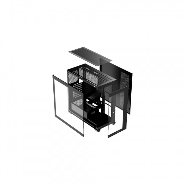 Корпус для ПК Case Ocypus Gamma C72 BK Gamma-C72-BKD400XX-GL