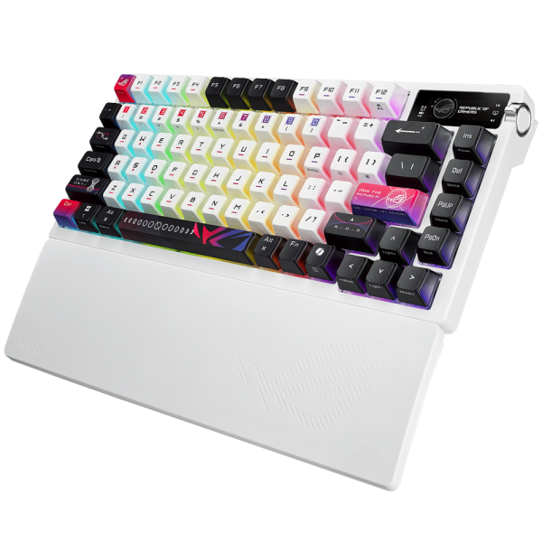 Клавиатура ASUS M704 ROG AZOTH X ROG NX Snow PBT 75% USB 2.4GHz BT