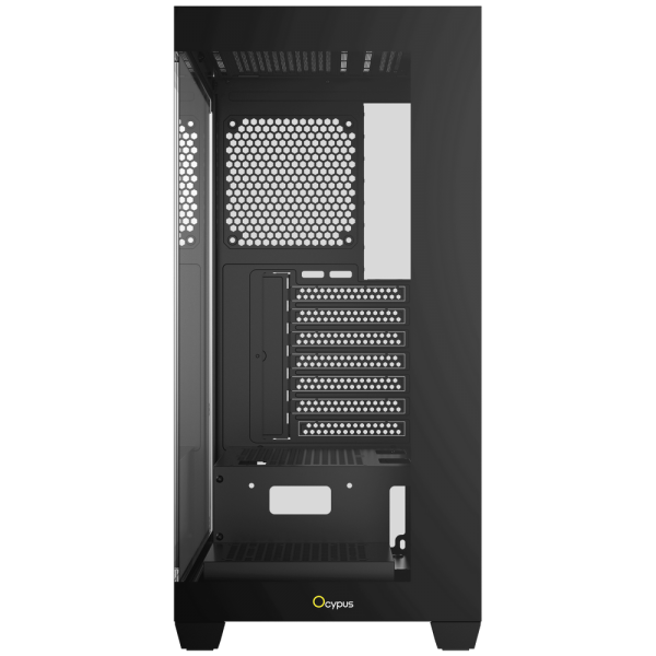 Корпус Case Ocypus Gamma C72 BK ATX / win / black / no PSU / Tempered Glass