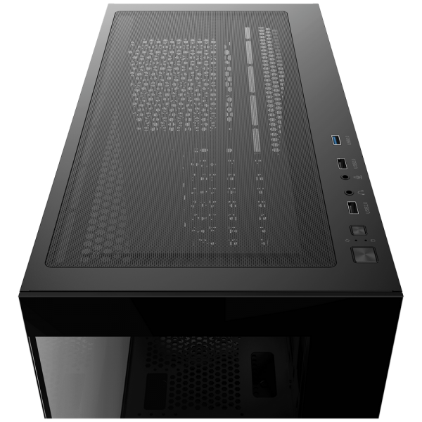 Корпус Case Ocypus Gamma C72 BK ATX / win / black / no PSU / Tempered Glass