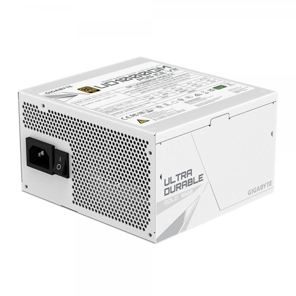 Блок питания ПК Gigabyte UD1000GM PG5 ICE 1000W, 80Plus, Gold, Полностью модульный, White colour