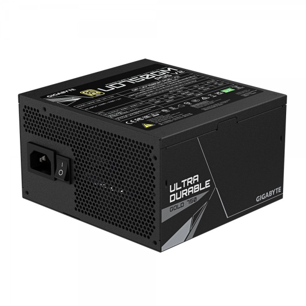 Блок питания ПК Gigabyte UD750GM PG5 V2 750W, 80Plus, Gold, Полностью модульный