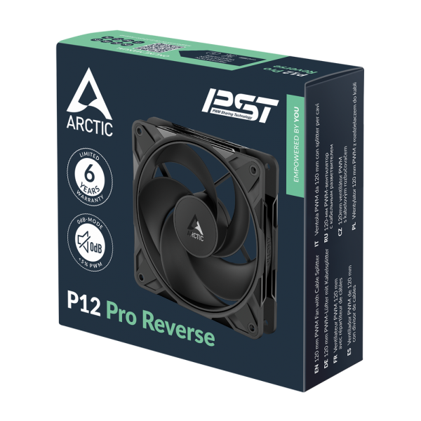 Вентилятор корпусной ARCTIC P12 Pro Reverse - retail арт. (ACFAN00331A)