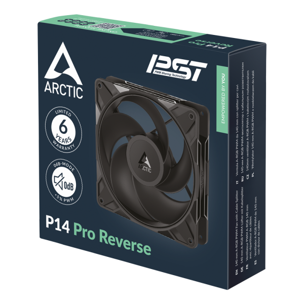 Вентилятор корпусной ARCTIC P14 Pro Reverse retail арт. (ACFAN00329A)