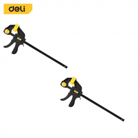 Струбцина (2 шт) пистолетная быстрозажимная Deli DL110112-2S