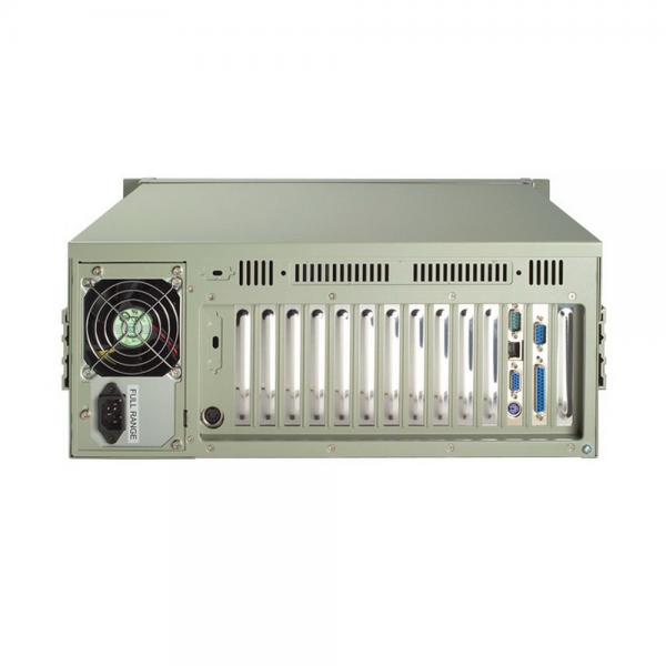 Корпус для промышленного ПК Advantech Bad Pack 4U Rackmount Chassis ATX IPC-610BP-50HD Advantech 15 слотов, отсеки 3x5.25", 1x3.5", 2xUSB, 1xPS/ W/ PS8-500ATX-BB (S0) bp