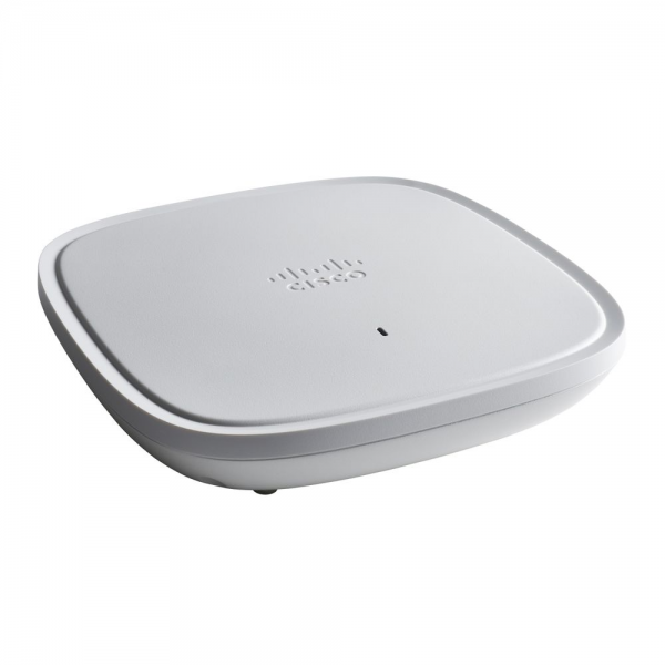 Точка доступа Wi-Fi CISCO Catalyst 9105AXI Access Point: Indoor environments, with internal antennas, 802.11ax 2x2 MU-MIMO; 10/100/1000Base-T Uplink, Console port, brushed as -R, C9105AXI-R