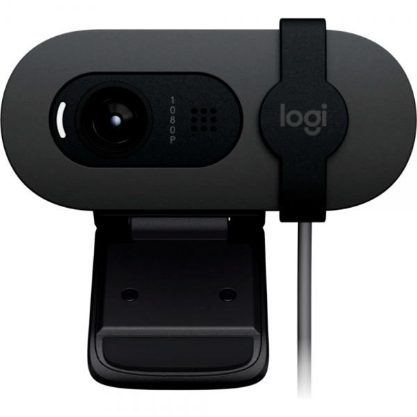 Веб-камера Logitech Brio 90 графитовый 960-001581