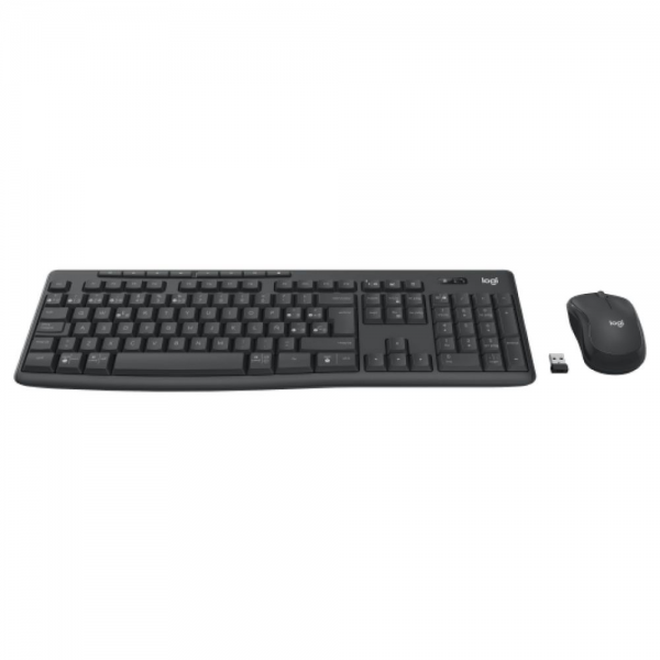 Комплект беспроводной клавиатура + мышь Logitech MK370 черный 920-012082