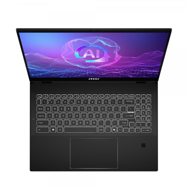 Ноутбук MSI SummitPro 16 AI A2HVETG-085RU Intel Core Ultra 7 255H/32Gb (soldered D5)/SSD1Tb/RTX4050 6Gb (45W)/16"/IPS/Touch/WQXGA/2560x1600/165Hz/Win11Pro/Black/2.1kg