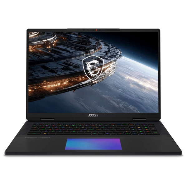 Ноутбук MSI Titan 18 HX A2WJ-1049RU Intel Core Ultra 9 290HX Plus/64Gb (2*32 D5)/SSD2Tb/RTX5090 24Gb (175W)/18"/IPS/MiniLED/WQUXGA/3840x2400/240Hz/Win11/RJ-45/Black/3.6kg