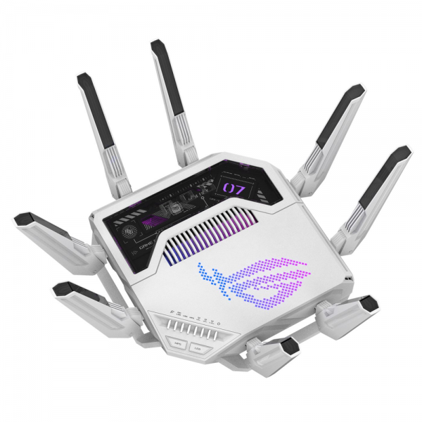 Маршрутизатор ASUS GT-BE19000 AI WiFi 7 2x10G 4x2.5G 2xUSB 11529+5764+1376Mbps 6GHz/5GHz/2.4GHz