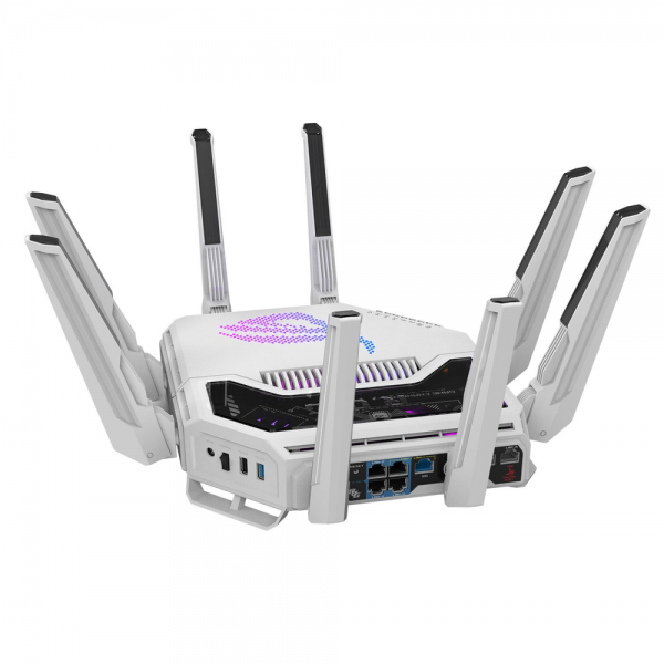 Маршрутизатор ASUS GT-BE19000 AI WiFi 7 2x10G 4x2.5G 2xUSB 11529+5764+1376Mbps 6GHz/5GHz/2.4GHz