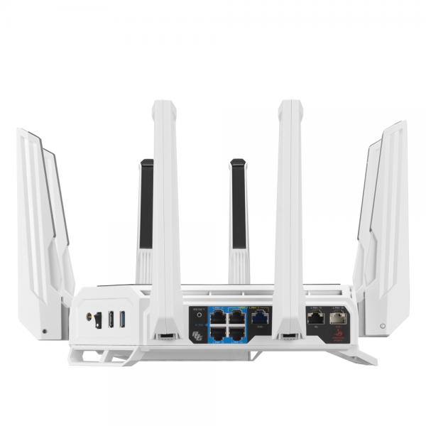 Маршрутизатор ASUS GT-BE19000 AI WiFi 7 2x10G 4x2.5G 2xUSB 11529+5764+1376Mbps 6GHz/5GHz/2.4GHz